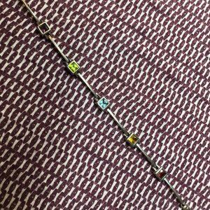 Rainbow Gem Simple Bracelet